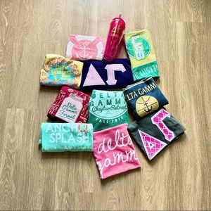 DG sorority t-shirt bundle + Alumna tumbler